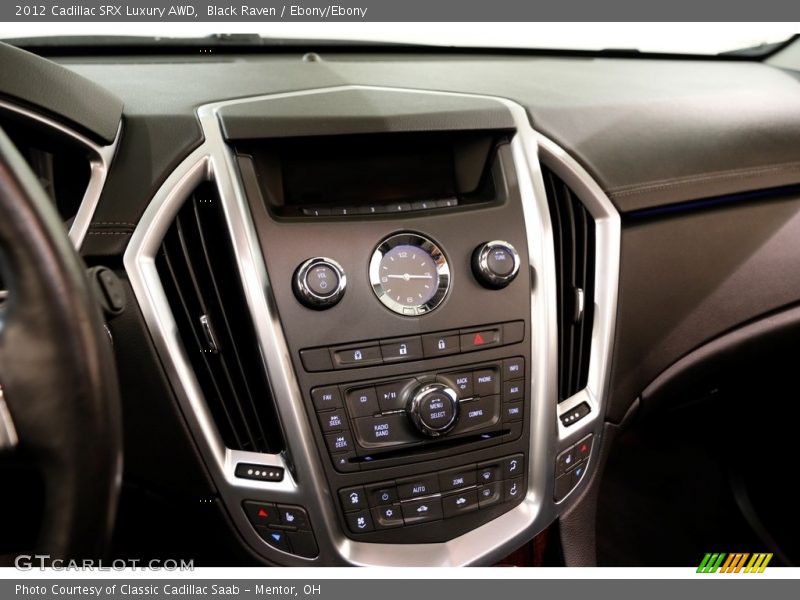 Black Raven / Ebony/Ebony 2012 Cadillac SRX Luxury AWD