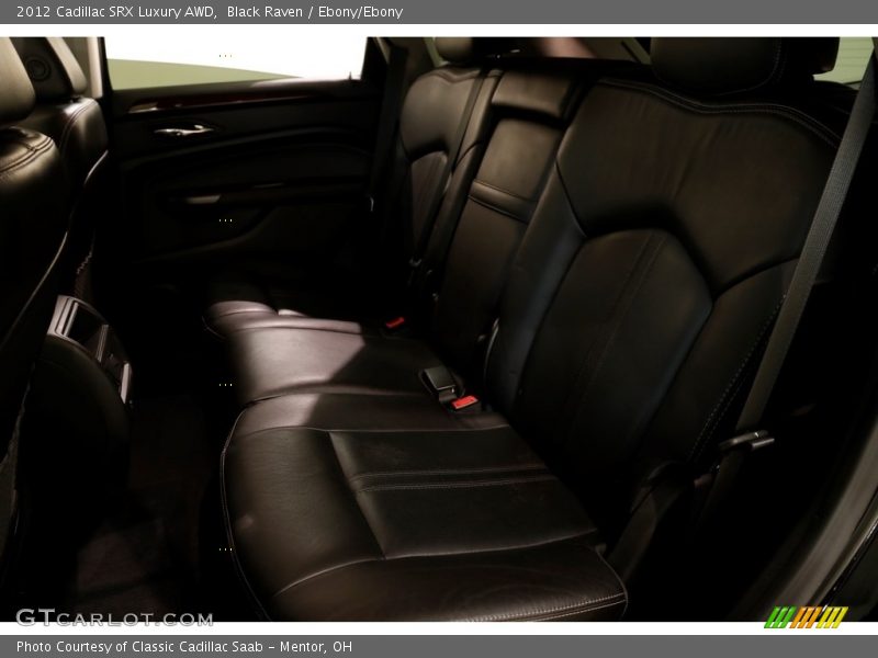 Black Raven / Ebony/Ebony 2012 Cadillac SRX Luxury AWD