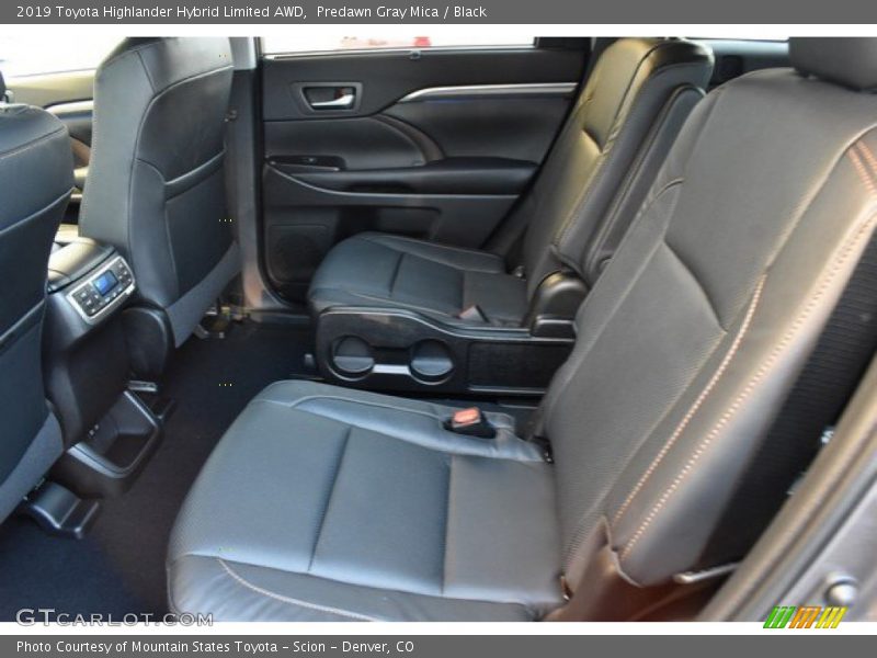 Rear Seat of 2019 Highlander Hybrid Limited AWD