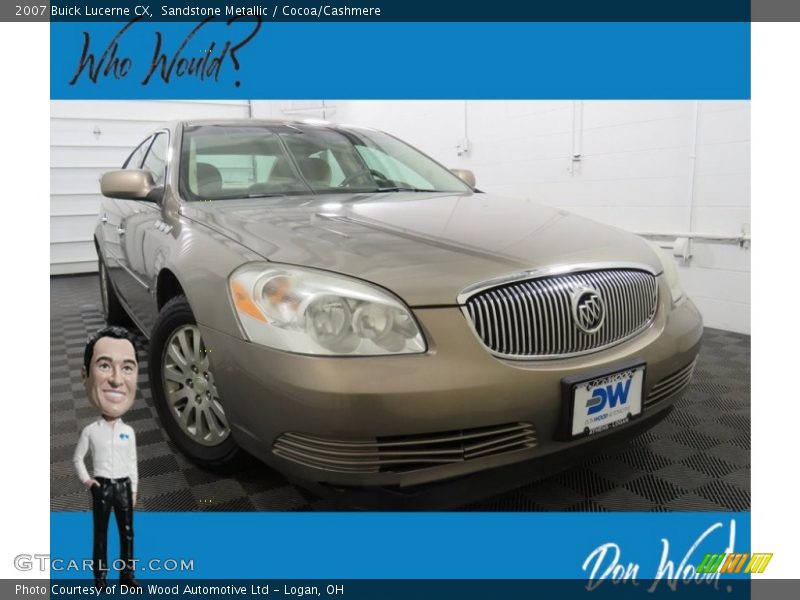 Sandstone Metallic / Cocoa/Cashmere 2007 Buick Lucerne CX