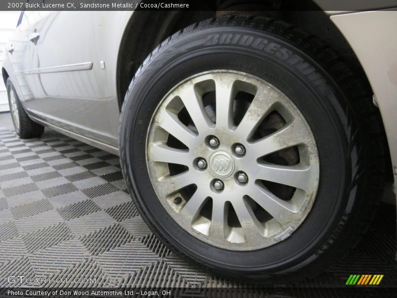 Sandstone Metallic / Cocoa/Cashmere 2007 Buick Lucerne CX