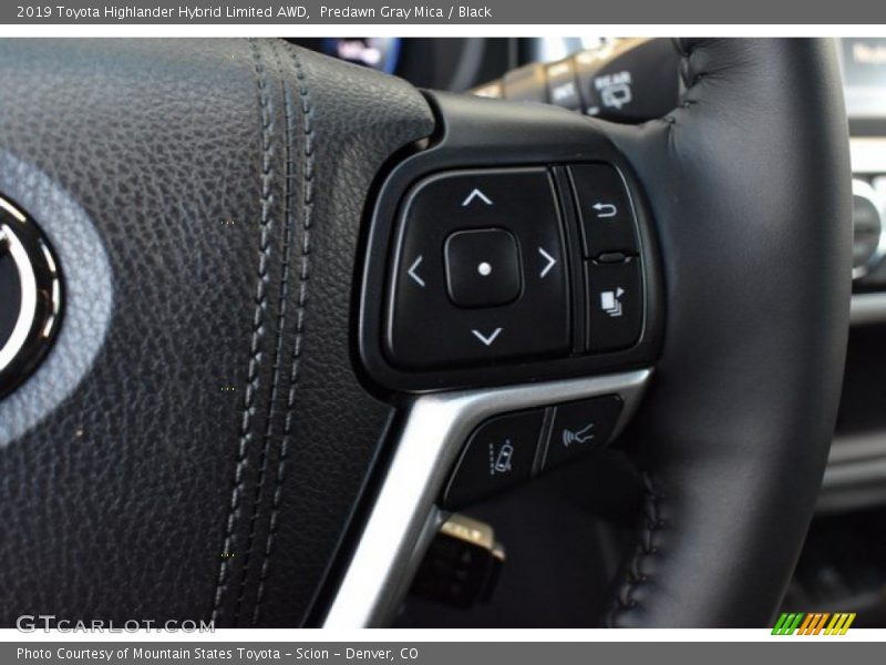  2019 Highlander Hybrid Limited AWD Steering Wheel
