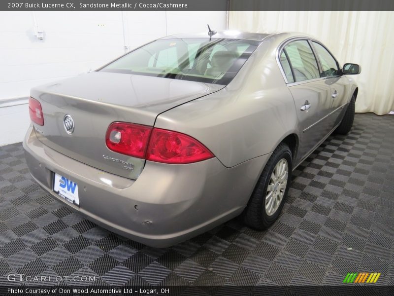 Sandstone Metallic / Cocoa/Cashmere 2007 Buick Lucerne CX