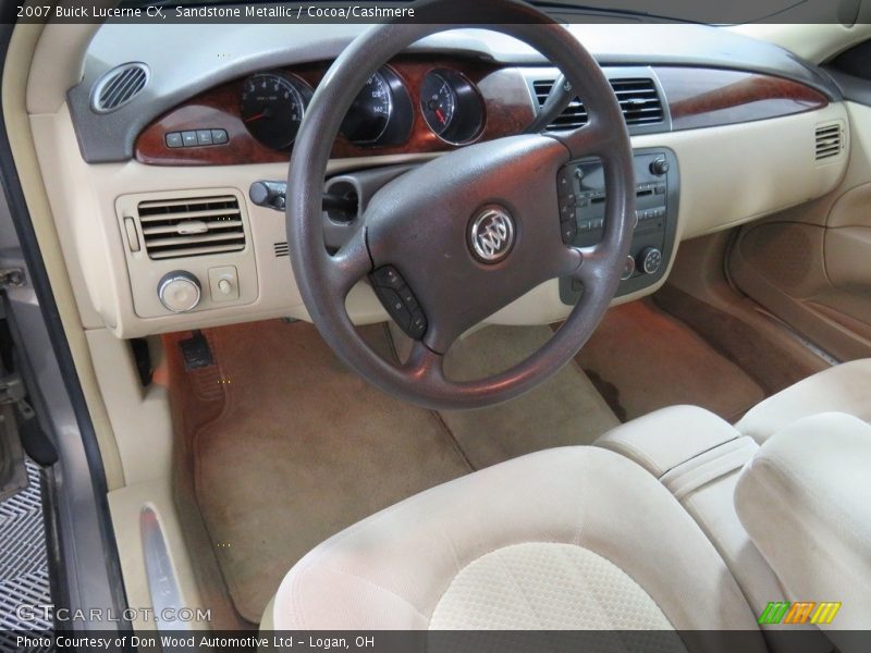 Sandstone Metallic / Cocoa/Cashmere 2007 Buick Lucerne CX