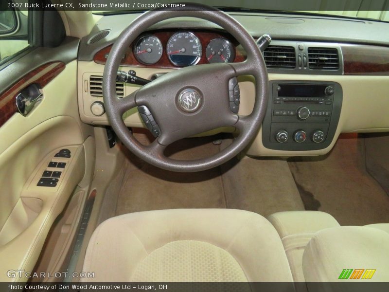 Sandstone Metallic / Cocoa/Cashmere 2007 Buick Lucerne CX