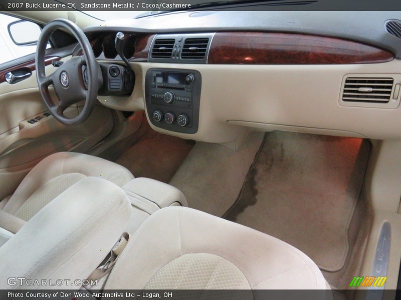 Sandstone Metallic / Cocoa/Cashmere 2007 Buick Lucerne CX