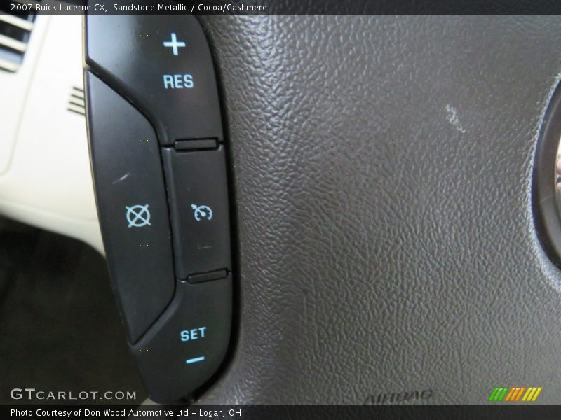 Sandstone Metallic / Cocoa/Cashmere 2007 Buick Lucerne CX