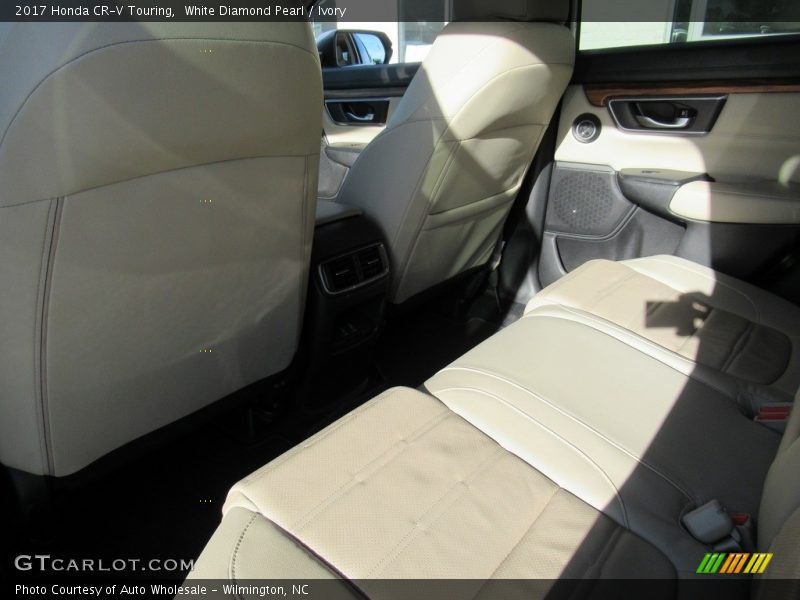 White Diamond Pearl / Ivory 2017 Honda CR-V Touring