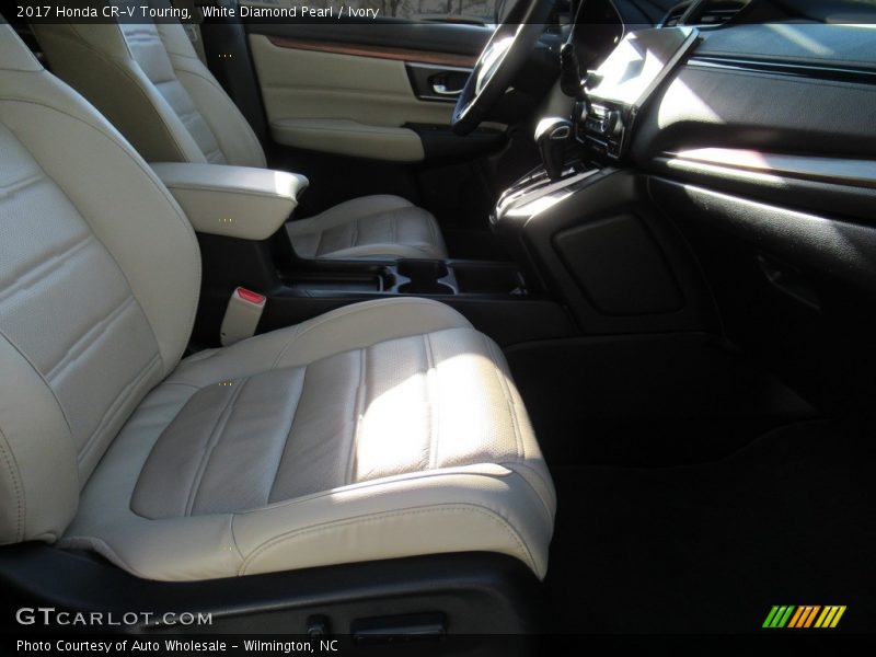 White Diamond Pearl / Ivory 2017 Honda CR-V Touring