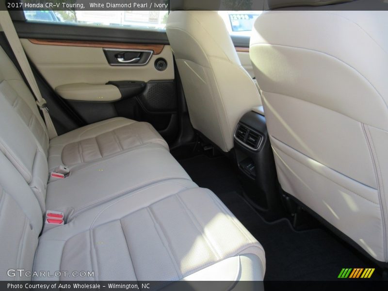 White Diamond Pearl / Ivory 2017 Honda CR-V Touring