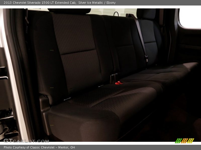 Silver Ice Metallic / Ebony 2013 Chevrolet Silverado 1500 LT Extended Cab
