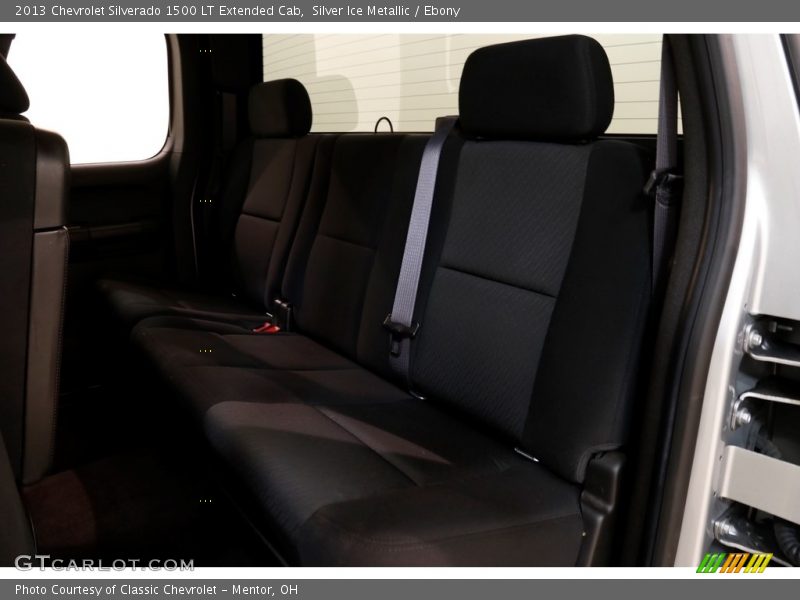 Silver Ice Metallic / Ebony 2013 Chevrolet Silverado 1500 LT Extended Cab