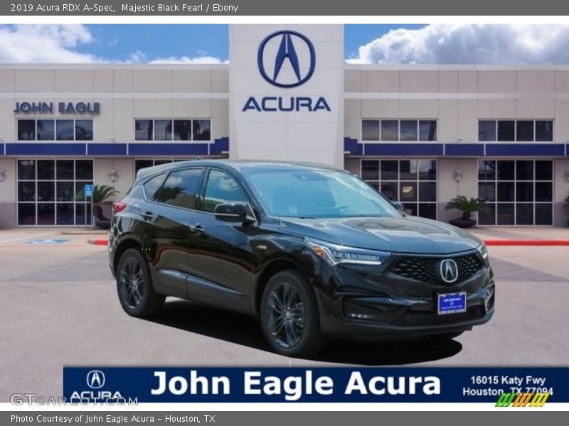 Majestic Black Pearl / Ebony 2019 Acura RDX A-Spec