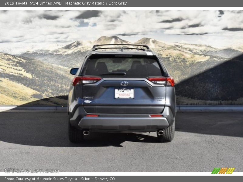 Magnetic Gray Metallic / Light Gray 2019 Toyota RAV4 Limited AWD