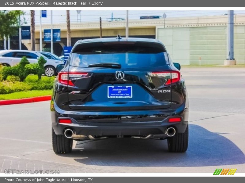 Majestic Black Pearl / Ebony 2019 Acura RDX A-Spec