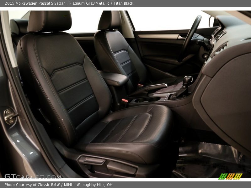 Platinum Gray Metallic / Titan Black 2015 Volkswagen Passat S Sedan