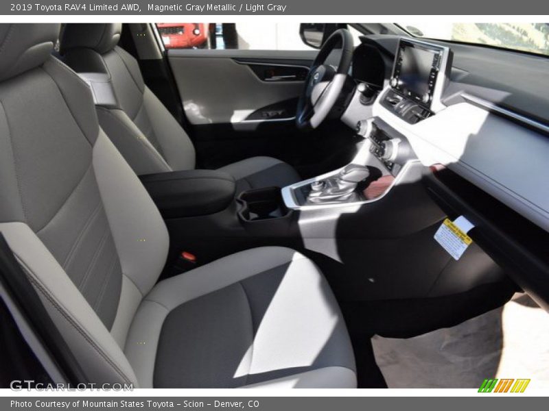 Magnetic Gray Metallic / Light Gray 2019 Toyota RAV4 Limited AWD