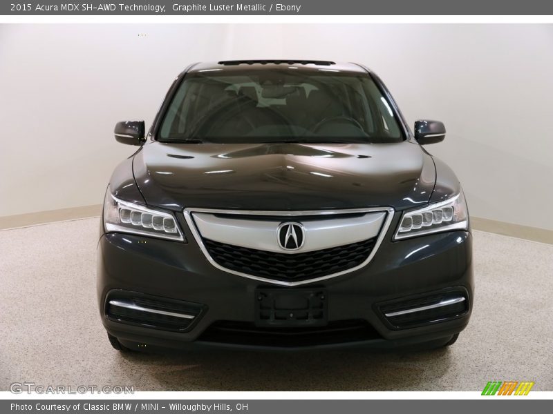 Graphite Luster Metallic / Ebony 2015 Acura MDX SH-AWD Technology