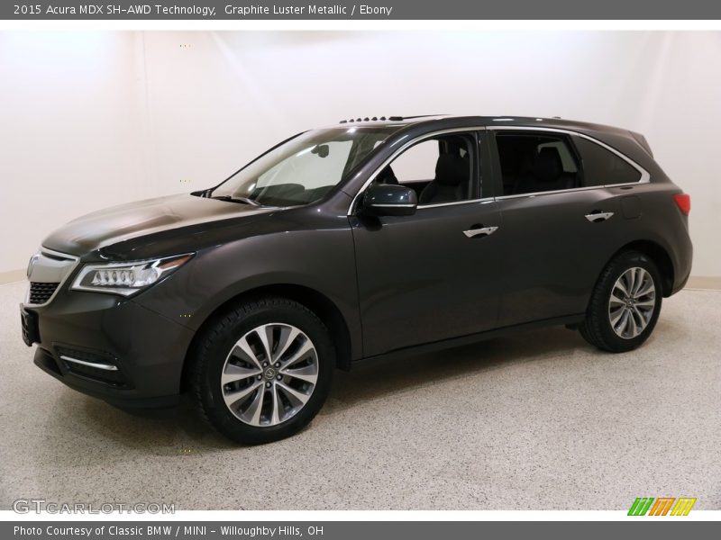 Graphite Luster Metallic / Ebony 2015 Acura MDX SH-AWD Technology