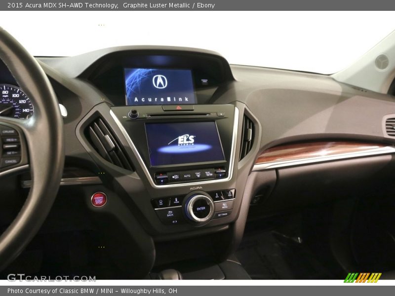 Graphite Luster Metallic / Ebony 2015 Acura MDX SH-AWD Technology