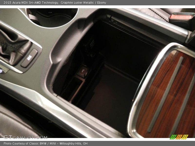 Graphite Luster Metallic / Ebony 2015 Acura MDX SH-AWD Technology