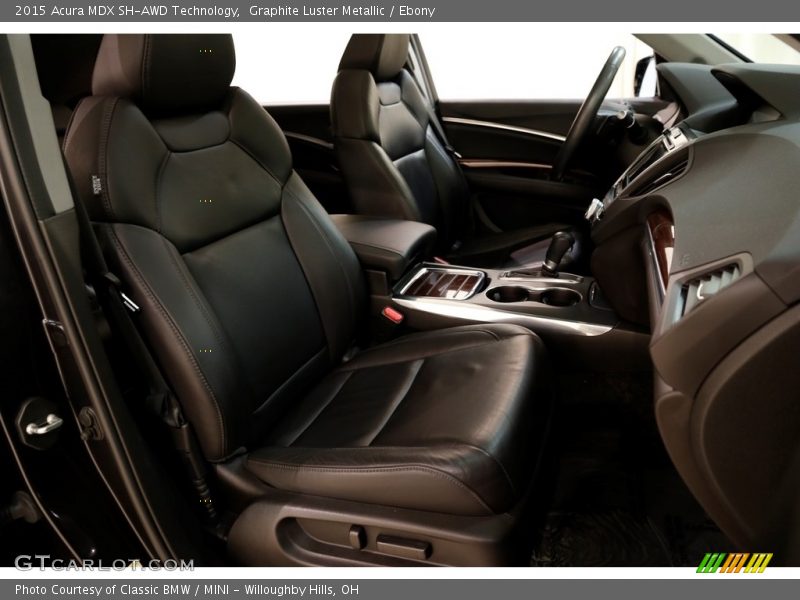 Graphite Luster Metallic / Ebony 2015 Acura MDX SH-AWD Technology