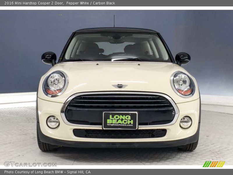 Pepper White / Carbon Black 2016 Mini Hardtop Cooper 2 Door