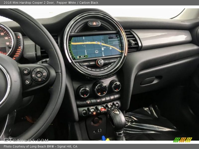 Pepper White / Carbon Black 2016 Mini Hardtop Cooper 2 Door