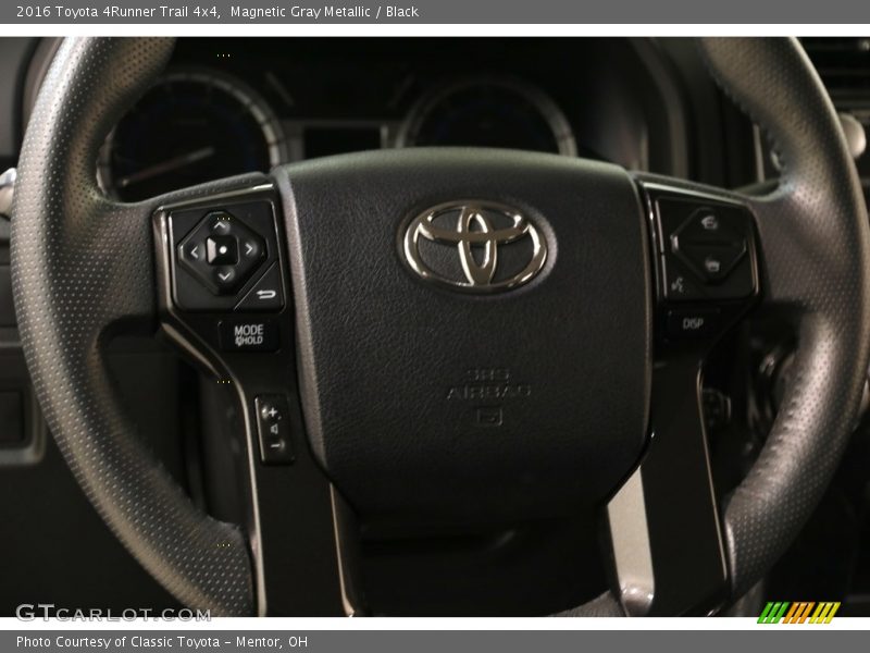 Magnetic Gray Metallic / Black 2016 Toyota 4Runner Trail 4x4