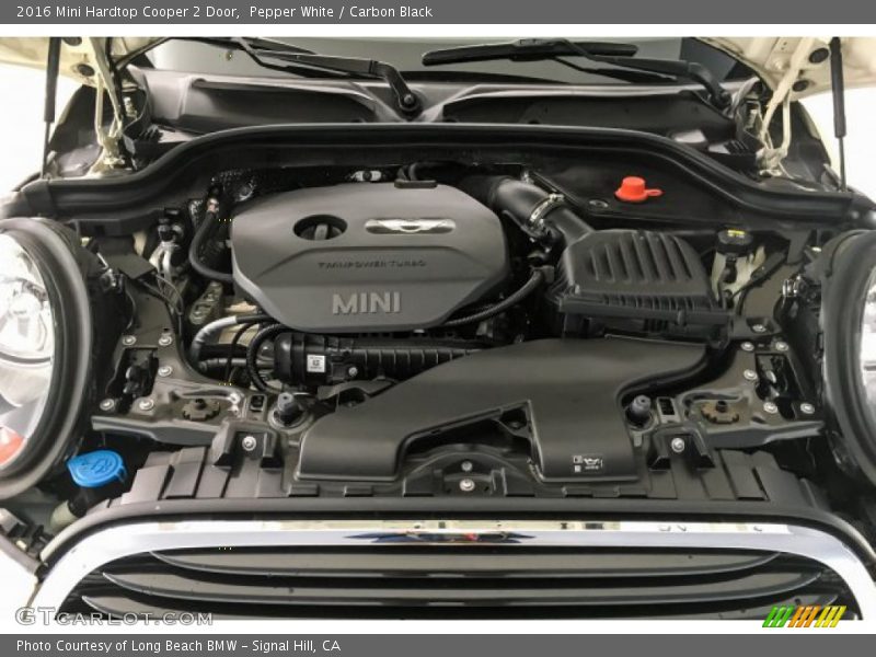 Pepper White / Carbon Black 2016 Mini Hardtop Cooper 2 Door