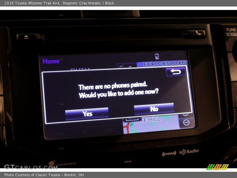 Magnetic Gray Metallic / Black 2016 Toyota 4Runner Trail 4x4