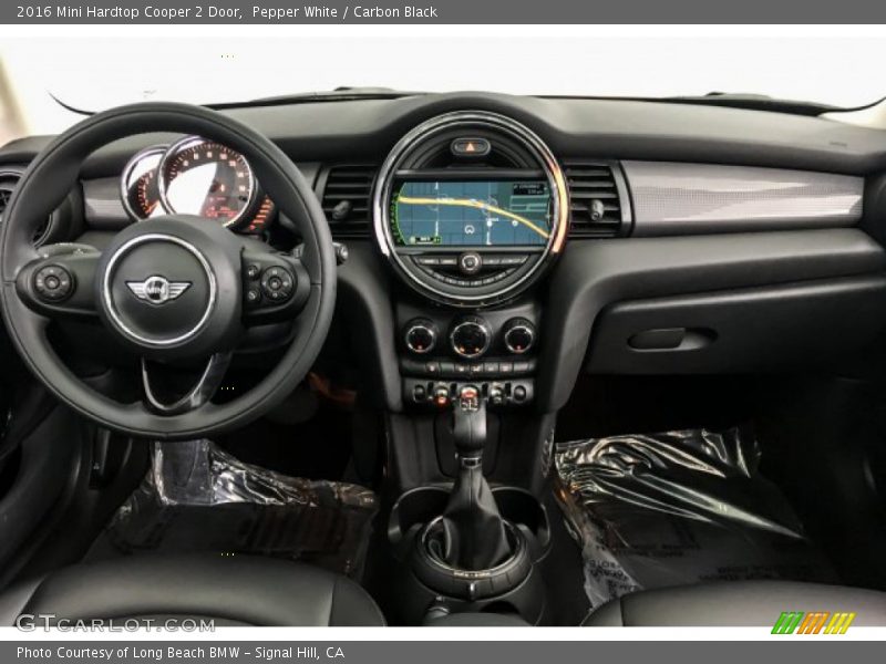 Pepper White / Carbon Black 2016 Mini Hardtop Cooper 2 Door