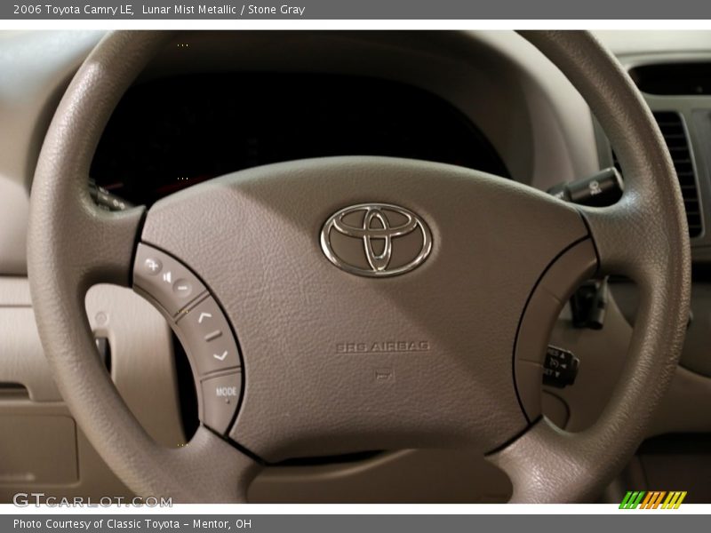 Lunar Mist Metallic / Stone Gray 2006 Toyota Camry LE