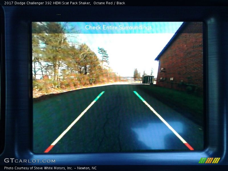 Octane Red / Black 2017 Dodge Challenger 392 HEMI Scat Pack Shaker