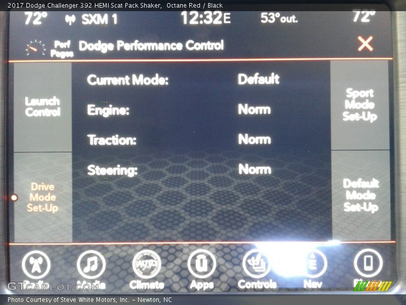 Octane Red / Black 2017 Dodge Challenger 392 HEMI Scat Pack Shaker