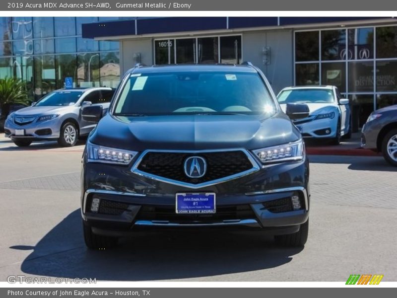 Gunmetal Metallic / Ebony 2019 Acura MDX Advance SH-AWD