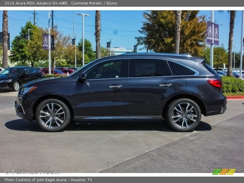 Gunmetal Metallic / Ebony 2019 Acura MDX Advance SH-AWD