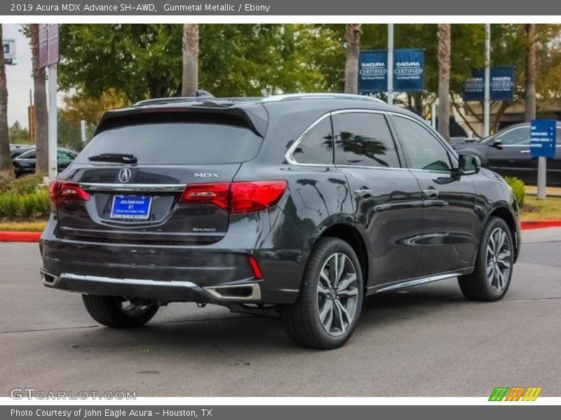 Gunmetal Metallic / Ebony 2019 Acura MDX Advance SH-AWD