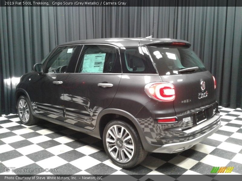 Grigio Scuro (Grey Metallic) / Carrera Gray 2019 Fiat 500L Trekking