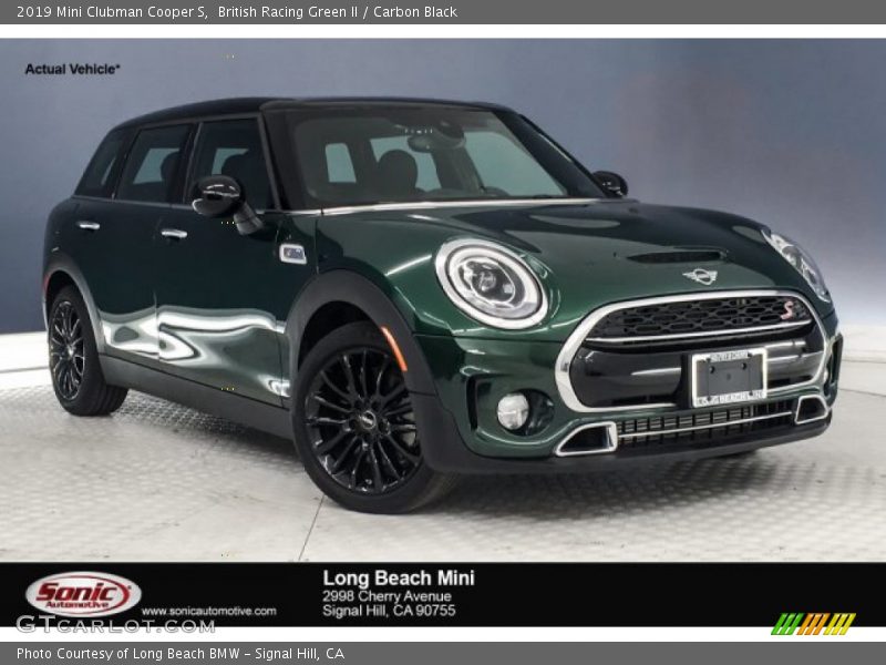 British Racing Green II / Carbon Black 2019 Mini Clubman Cooper S