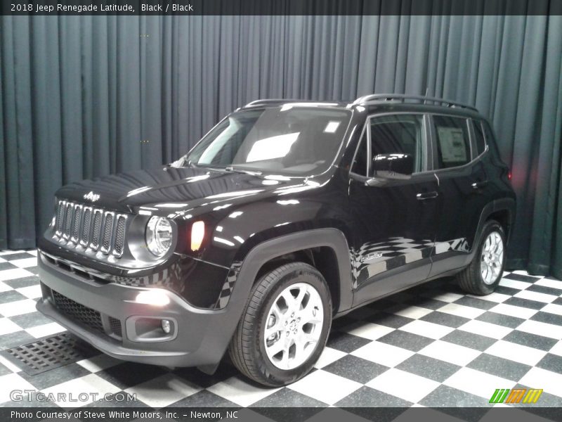 Black / Black 2018 Jeep Renegade Latitude