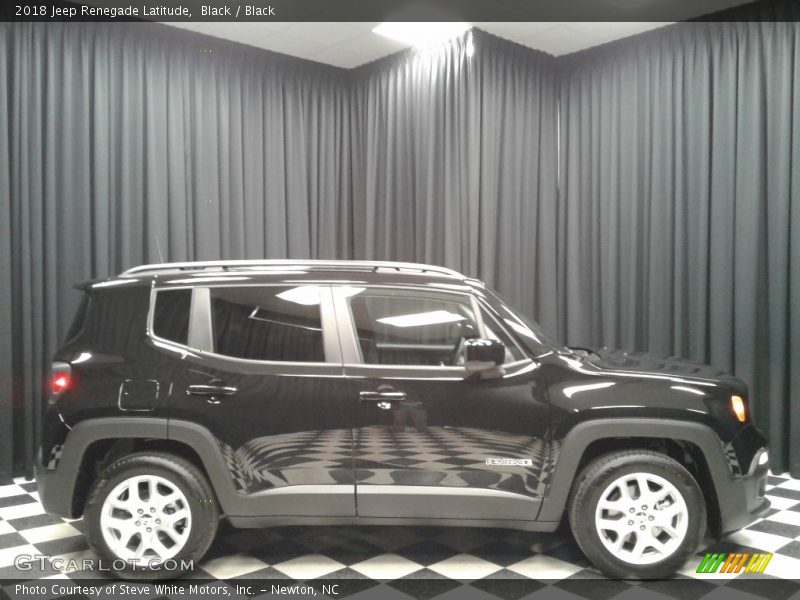 Black / Black 2018 Jeep Renegade Latitude