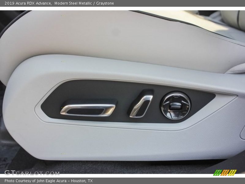 Modern Steel Metallic / Graystone 2019 Acura RDX Advance