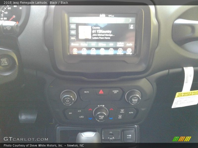 Black / Black 2018 Jeep Renegade Latitude