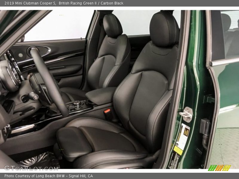 Front Seat of 2019 Clubman Cooper S