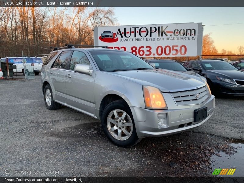 Light Platinum / Cashmere 2006 Cadillac SRX V6
