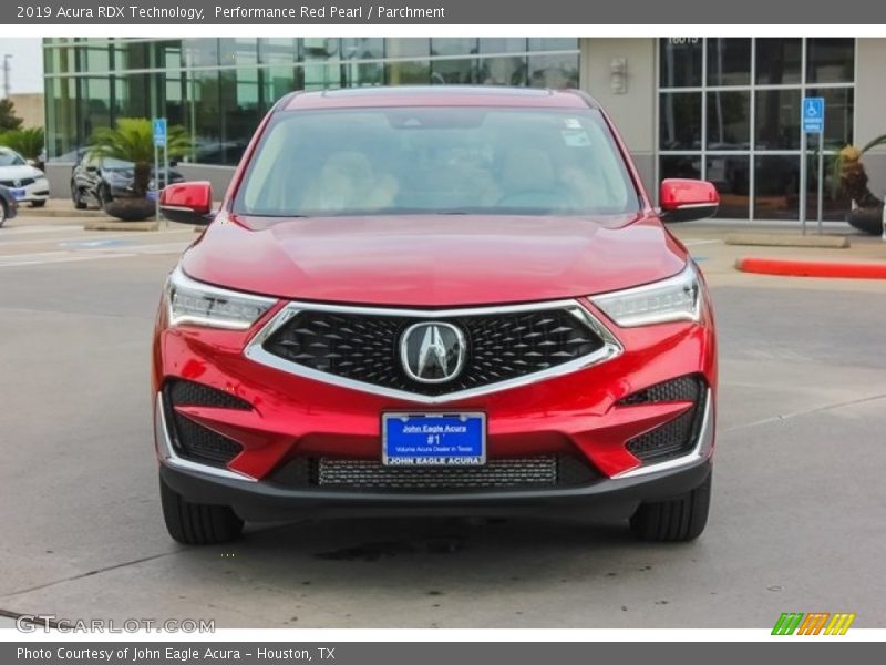 Performance Red Pearl / Parchment 2019 Acura RDX Technology