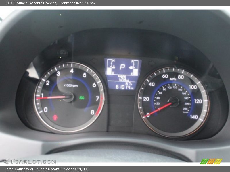 Ironman Silver / Gray 2016 Hyundai Accent SE Sedan