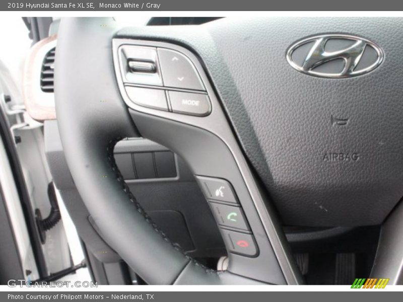  2019 Santa Fe XL SE Steering Wheel