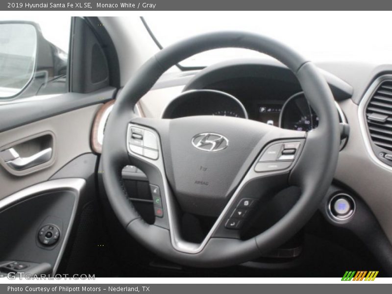  2019 Santa Fe XL SE Steering Wheel